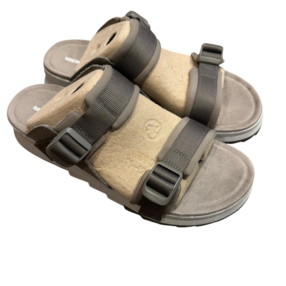 Merrell Performance Sandals Slides Women Size 11 Brindle New Adjustable Straps